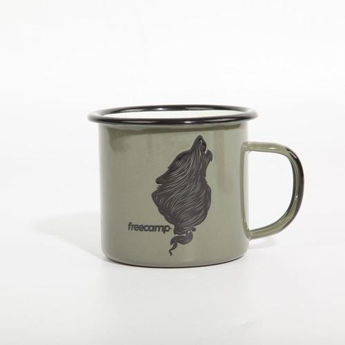 Campers Emaye Kupa Mug 350 ML HAKİ