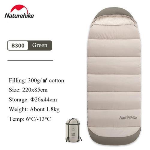 Feeder B180 Cotton Uyku Tulumu -8°C Moss Green-Right