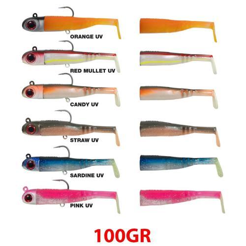Lily Shad 12cm 100gr 2+1 Off Shore Silikon Yem Orange UV