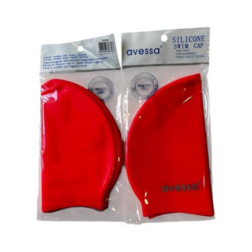 Slicone Swim Cap  SC404 Açık Kırmızı