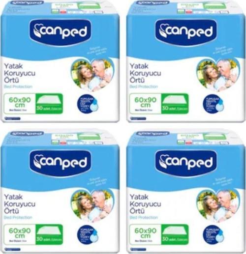 Yatak Koruyucu Örtü 60 X 90 Cm 30'lu 4 Paket