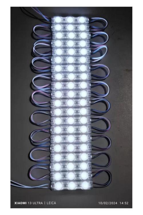 20 Adet Mercekli Modül Led Beyaz