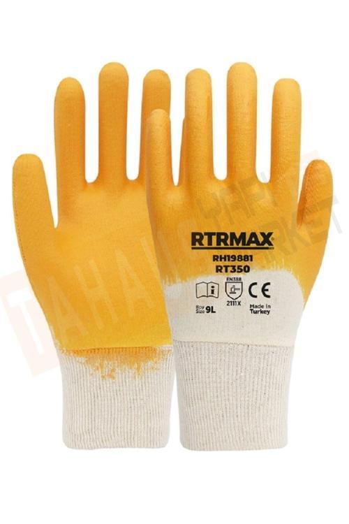 RH19882 RT350 NO:10 Nitril Kaplı Pamuk Eldiven