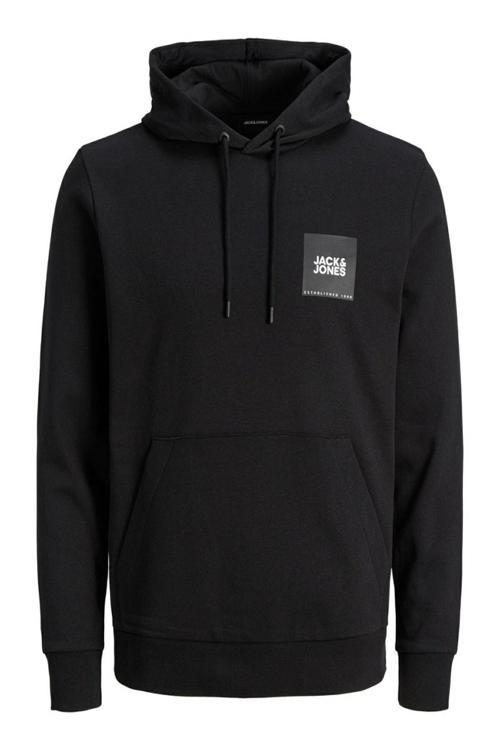 Jack & Jones Jjlock Erkek Siyah Sweatshirt - 12213245