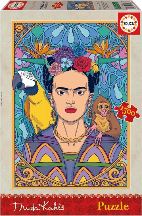 Educa 1500 Parçalı Frida Kahlo Puzzle - 19943