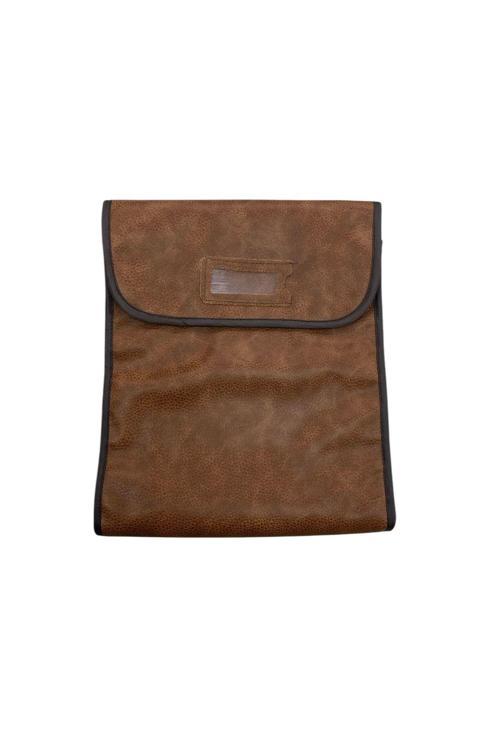 Deri Kumaş Kahve Renk 73 / 30 Cm Bileklik Sergileme Seyahat Çantası