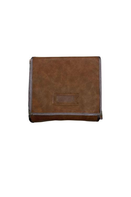 Deri Kumaş Kahve Renk 80/76 Cm Üçlü Set Sergileme Seyahat Çantası