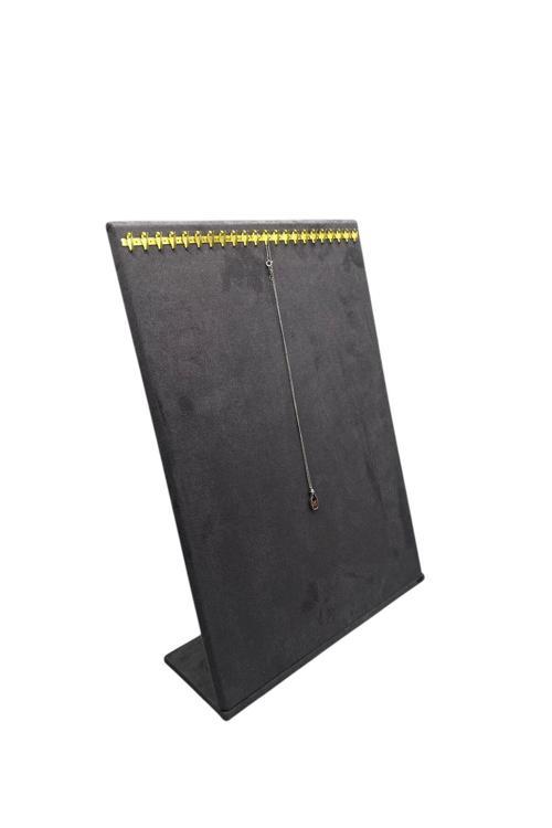 Sardunya Kumaş Füme Renk Boy 24 Cm En 34 Cm Dik Model Zincirlik