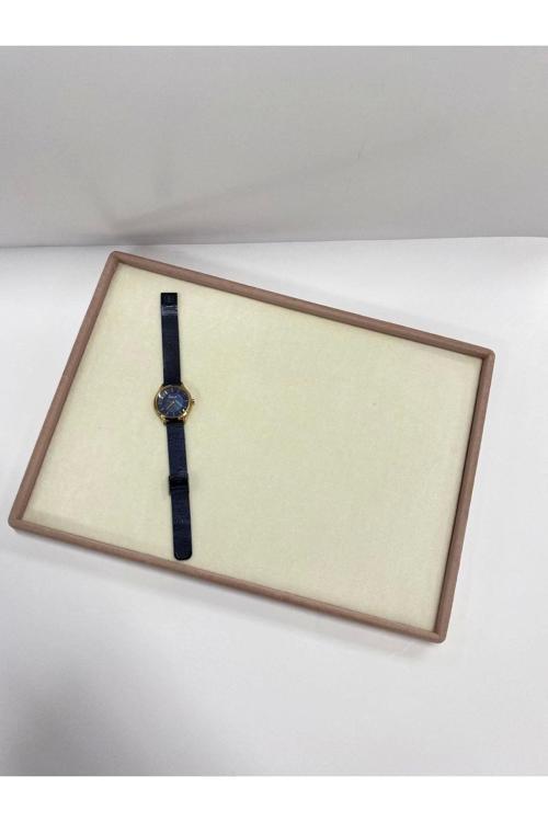 Süet Kumaş Iki Renk 34/24 Cm Takı Sergileme Standi