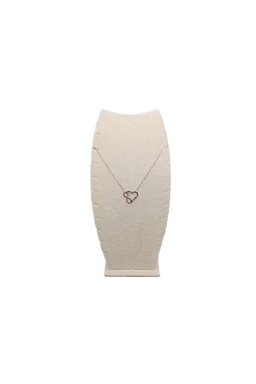 Sardunya Kumaş Krem Renk Boy 25 Cm En 12 Cm Dubai Model Kolyelik