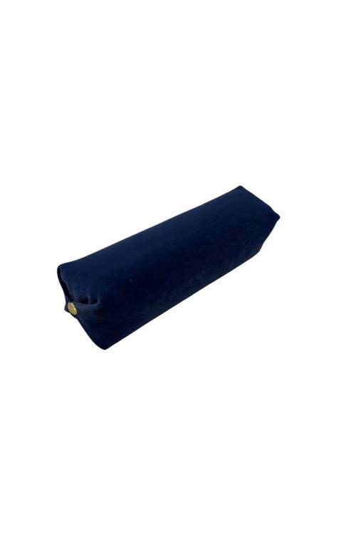 Süet Kumaş Lacivert Renk 20 Cm Rulo Takı Yastığı