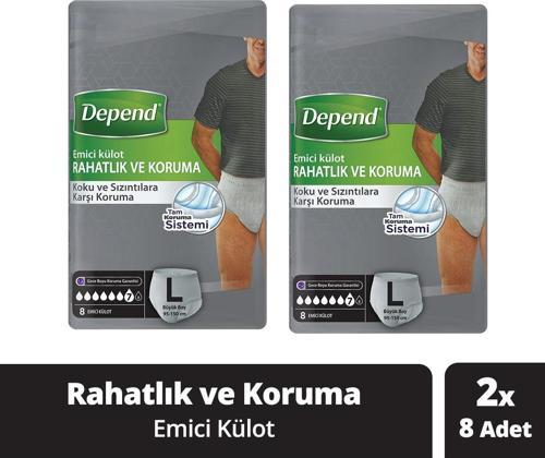 Emici Külot Erkek Büyük 8+8 Avantaj Paket
