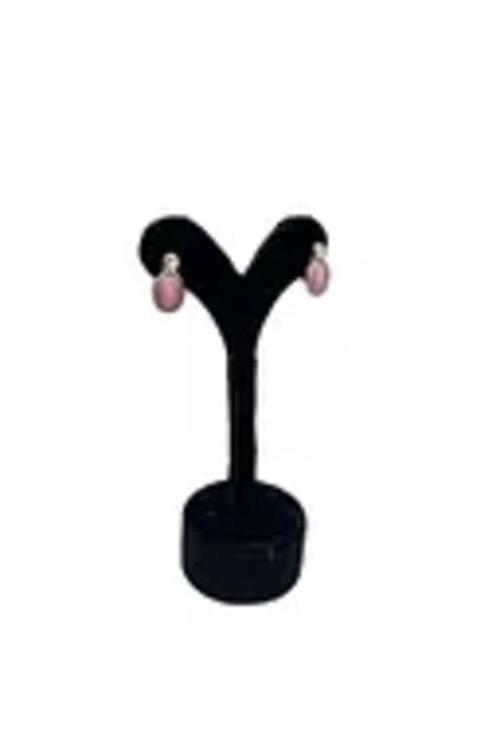 Süet Kumaş Siyah Renk 12 Cm Küpe Sergileme Aksesuar