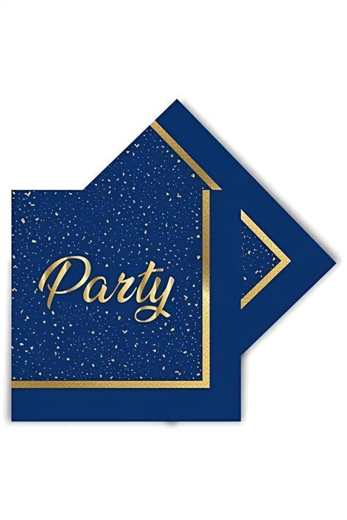 Parti Zamanı Lacivert Peçete