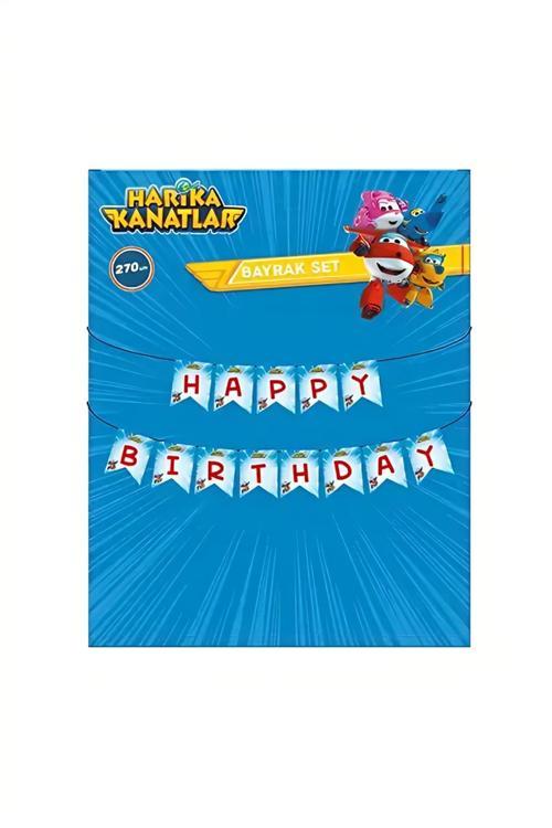 Harika Kanatlar Happy Birthday Harf Afiş