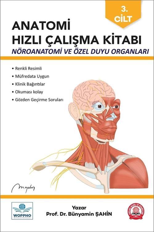 Anatomi Hızlı Çalışma Kitabı Nöroanatomi Ve Özel Duyu Organları Cilt-3