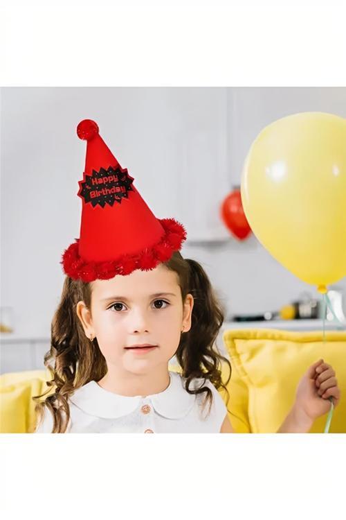 Glitter Happy Birthday Party Hat
