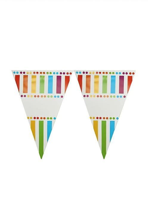 Rainbow Triangle Flag Banner