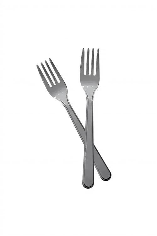 Gümüş Plastik Çatal