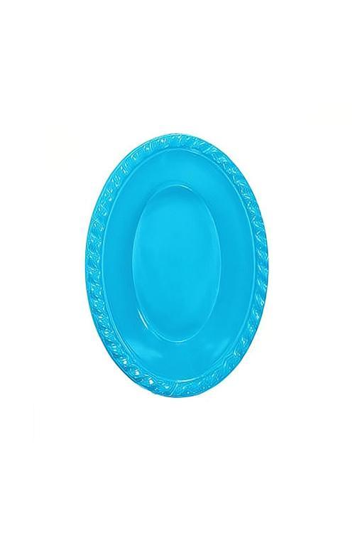 Turkuaz Plastik Oval Kase