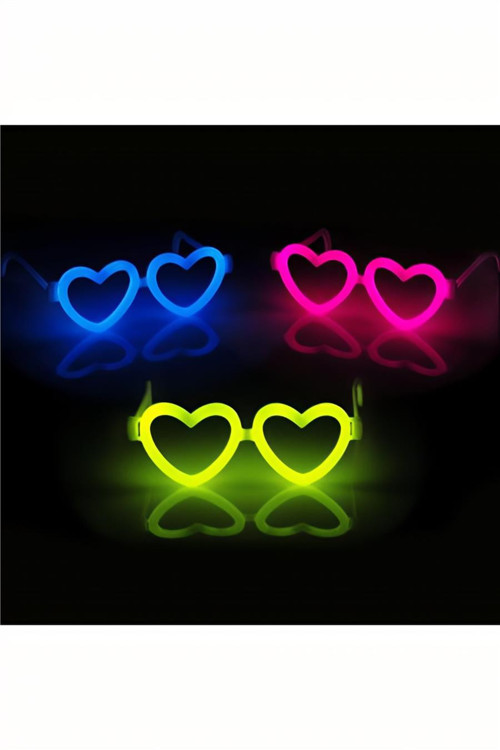 Glow Eyeglasses - Heart