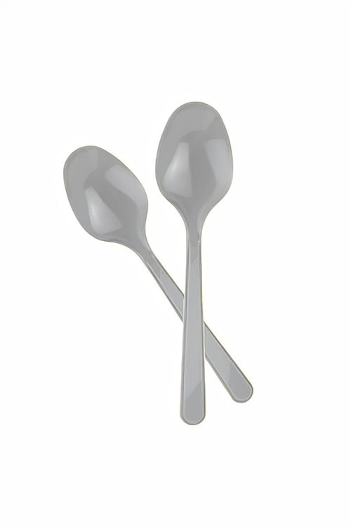 Gümüş Plastik Kaşık