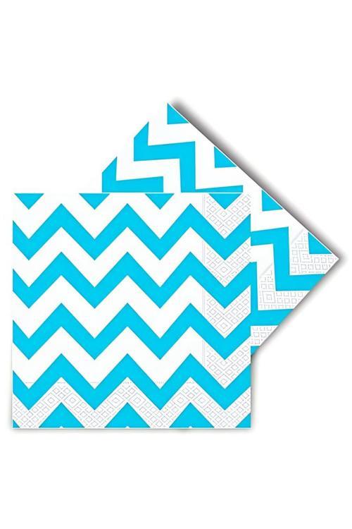 Turkuaz Zigzag Peçete