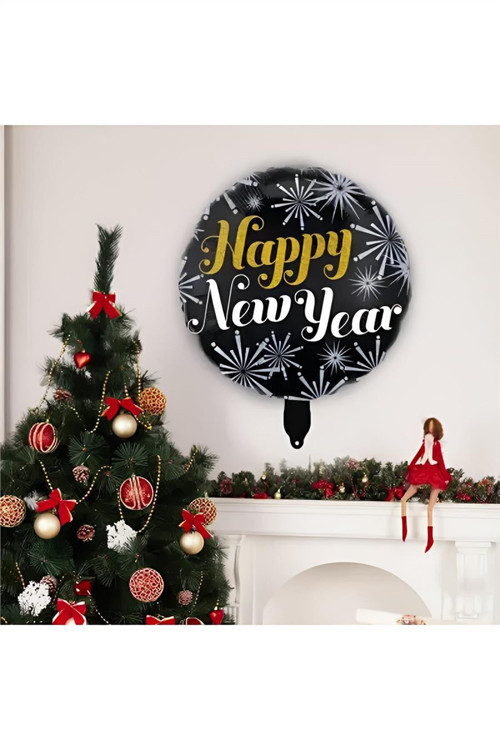 Happy New Year Decorative Balloon