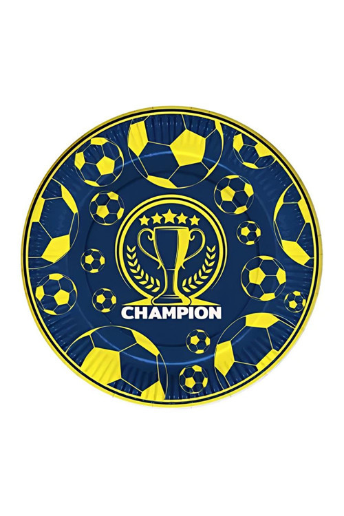 Champion Sarı Lacivert Karton Tabak