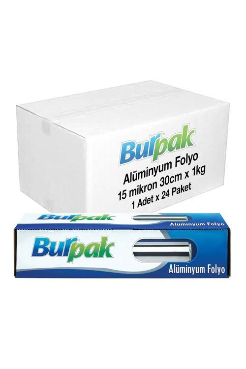 Burpak Alüminyum Folyo 30cm X 1 Kg 15mic X 24 Paket (koli)