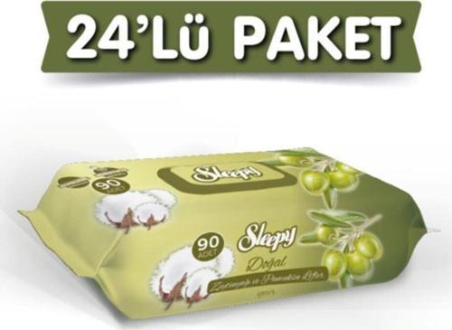 Zeytinyağlı 90'lı Islak Mendil 90 X 24 Adet