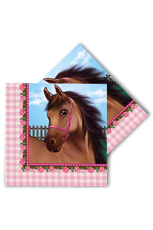 Cheerful Horse Paper Napkins