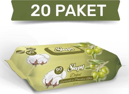 Zeytinyağlı Islak Havlu 20x90=1800 Yaprak