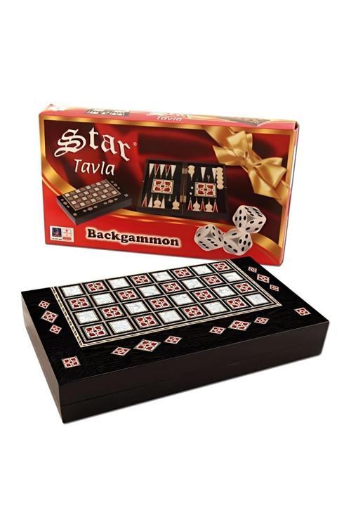 ANTİK MİNİK SEDEFLİ TAVLA