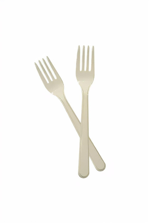 Krem Plastik Çatal