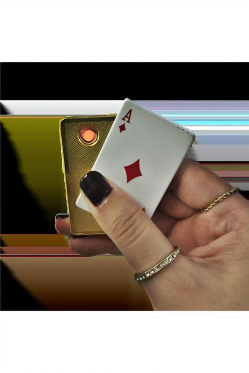 Kişiye Özel KARO AS MODEL USB ŞARJLI ÇAKMAK