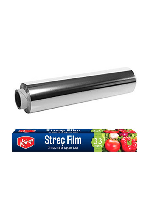 Roll-up Alüminyum Folyo Ve Streç Film 2 Parça Ekonomik Mutfak Seti 3