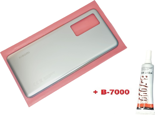 Xiaomi Mi 12T PRO Arka Pil Batarya Kapağı (Orijinal CAM B-7000) GRİ