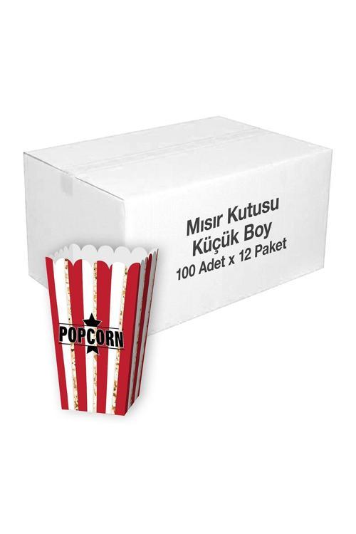 Patlamış Mısır Kutusu Küçük 100lü X 12 Paket (koli)