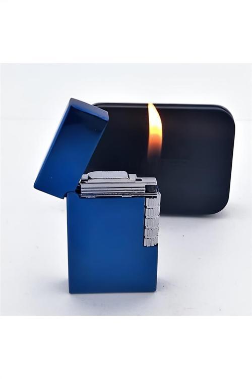 Kişiye Özel BLUE GAZLI TAŞLI METAL ÇAKMAK