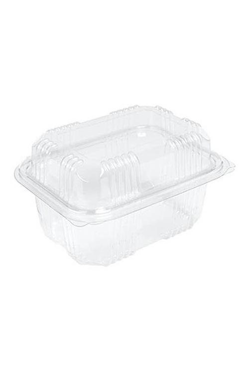 Sızdırmaz Kendinden Kapaklı Plastik Kap - Peynir Kabı 500 Gr (100'lü)