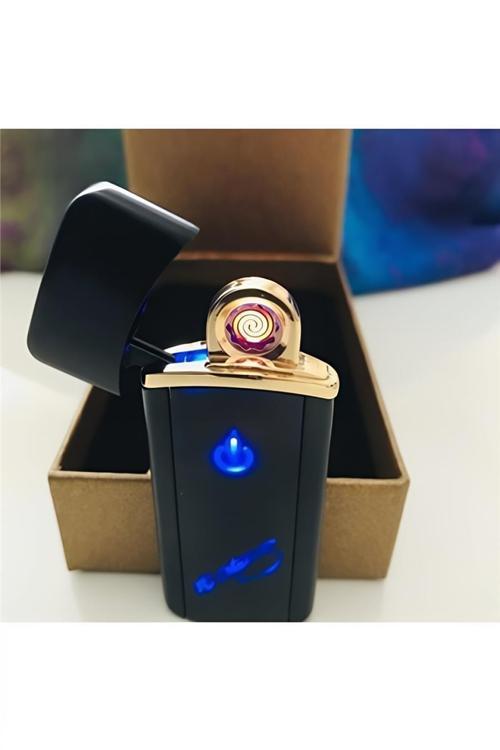 Kişiye Özel DOKUNMATİK USB ATATÜRK İMZALI YAZILI ŞARJLI ÇAKMAK
