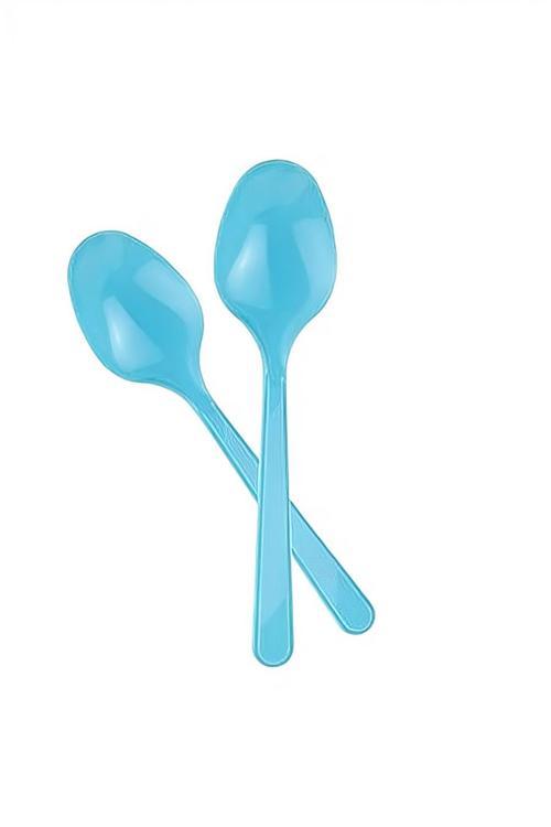 Mavi Plastik Kaşık