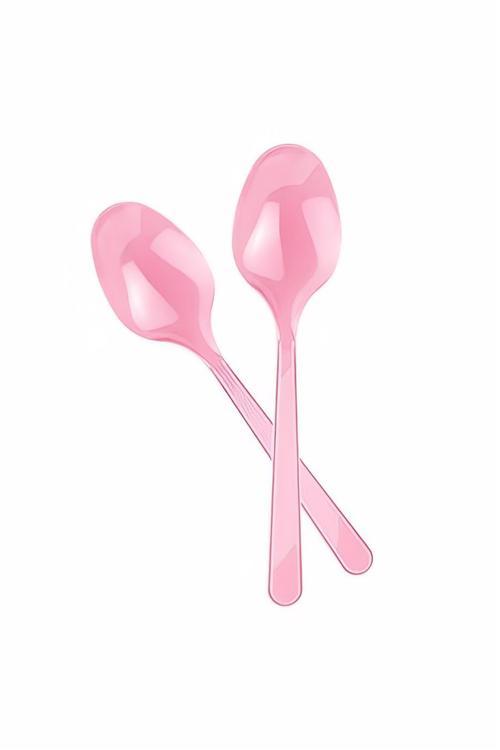 Pembe Plastik Kaşık