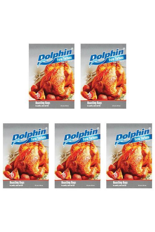Dolphin Yanmaz Fırın Torbası Seti 5 Adet