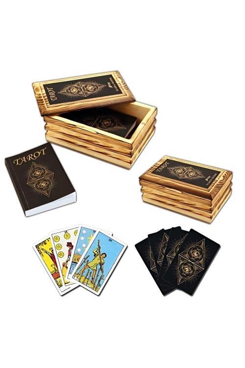 AHŞAP KUTULU TAROT KART