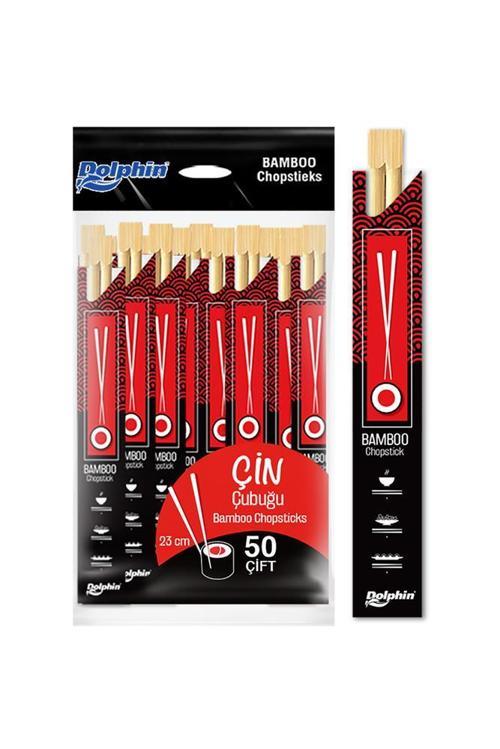 Dolphin Çin Yemek Çubuğu-chopsticks 23cm 50 Çift