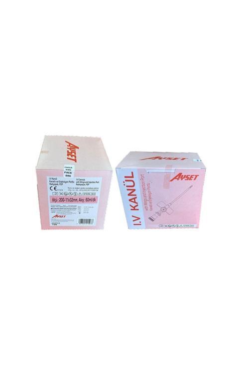20G Pembe Kanül 1.1*32Mm 100 Adet