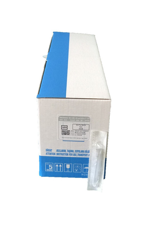 Hayvan Medikal Ürünleri Dental İğne Ucu Gri 27 G 0,40 X 40 Mm - 500 Adet