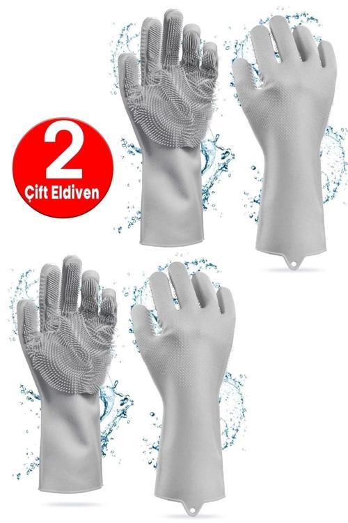 Sihirli Silikon Bulaşık Yıkama Eldiveni